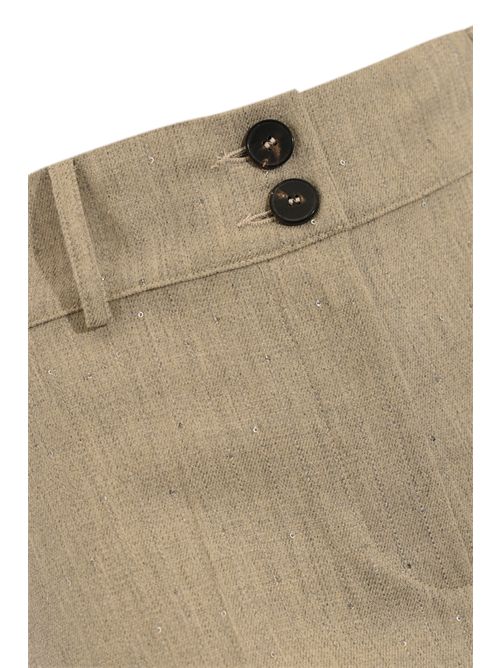 Pantalone palazzo in flanella D. Exterior | 618338MAST